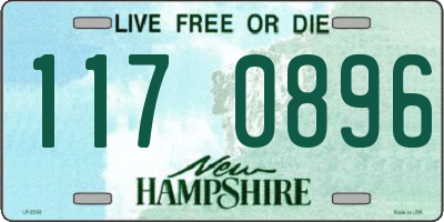NH license plate 1170896