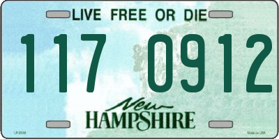 NH license plate 1170912
