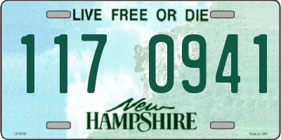 NH license plate 1170941