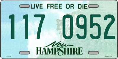 NH license plate 1170952