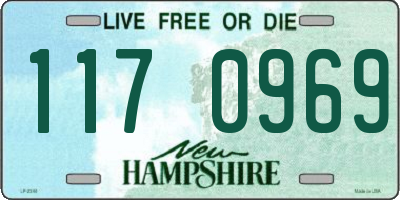 NH license plate 1170969