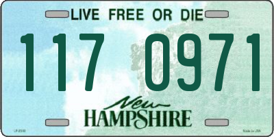 NH license plate 1170971
