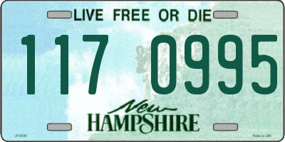 NH license plate 1170995
