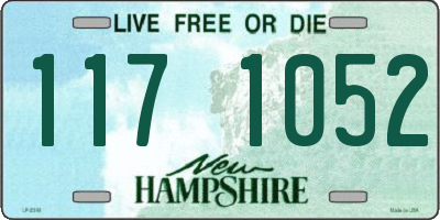 NH license plate 1171052