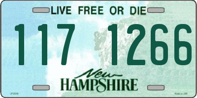 NH license plate 1171266