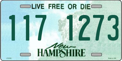 NH license plate 1171273