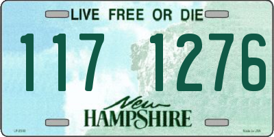 NH license plate 1171276