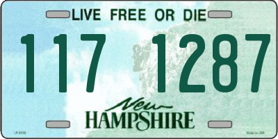 NH license plate 1171287