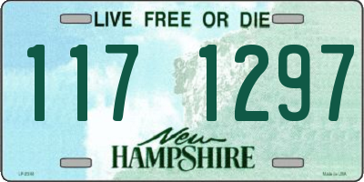 NH license plate 1171297