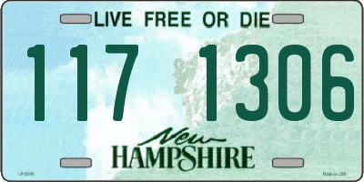 NH license plate 1171306