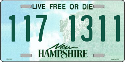 NH license plate 1171311