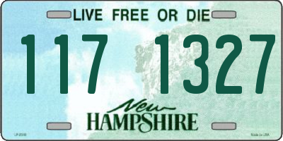 NH license plate 1171327