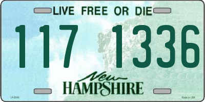 NH license plate 1171336
