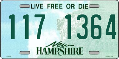NH license plate 1171364