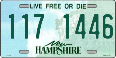 NH license plate 1171446
