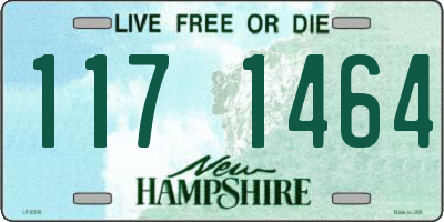 NH license plate 1171464