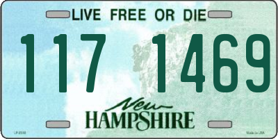 NH license plate 1171469