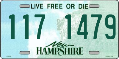 NH license plate 1171479