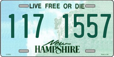 NH license plate 1171557