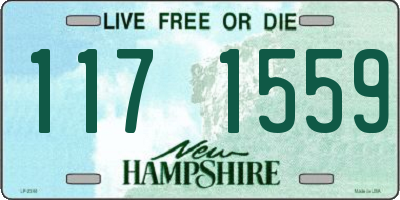 NH license plate 1171559