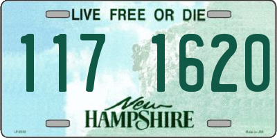 NH license plate 1171620