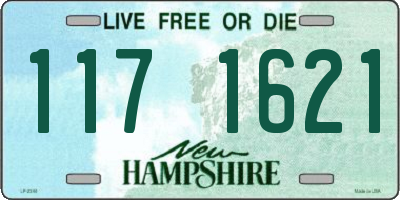 NH license plate 1171621