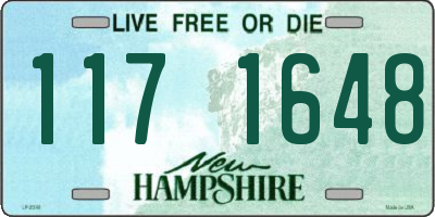 NH license plate 1171648