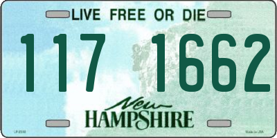 NH license plate 1171662