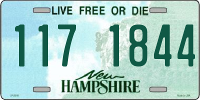 NH license plate 1171844