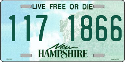 NH license plate 1171866