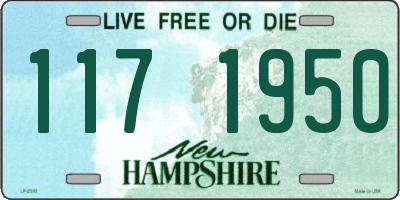 NH license plate 1171950