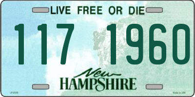 NH license plate 1171960
