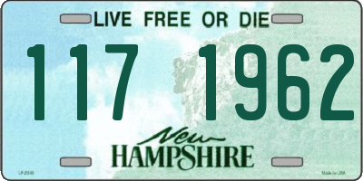 NH license plate 1171962
