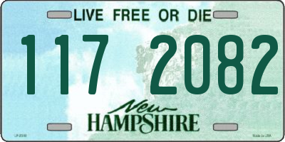 NH license plate 1172082