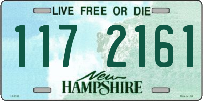 NH license plate 1172161