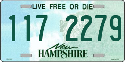 NH license plate 1172279