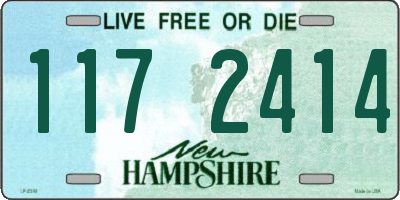 NH license plate 1172414