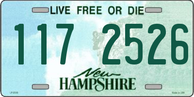 NH license plate 1172526