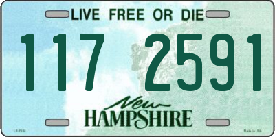 NH license plate 1172591