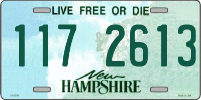 NH license plate 1172613