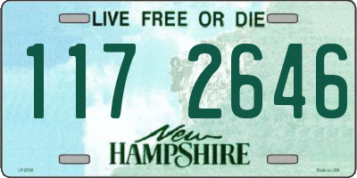NH license plate 1172646