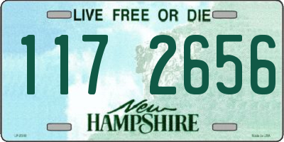 NH license plate 1172656