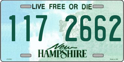 NH license plate 1172662