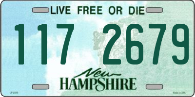 NH license plate 1172679
