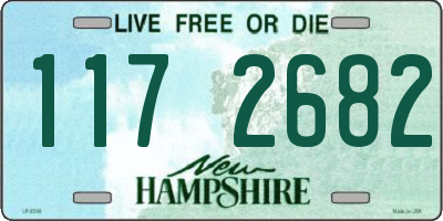 NH license plate 1172682