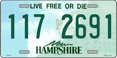 NH license plate 1172691
