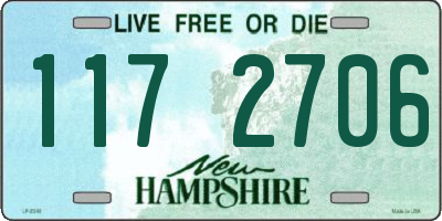 NH license plate 1172706