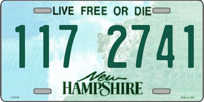 NH license plate 1172741