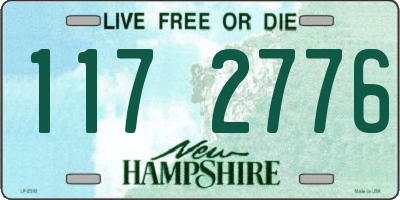 NH license plate 1172776