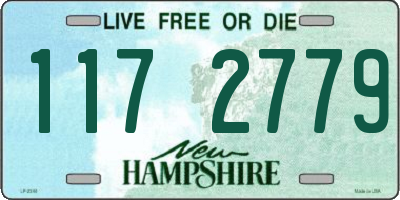 NH license plate 1172779